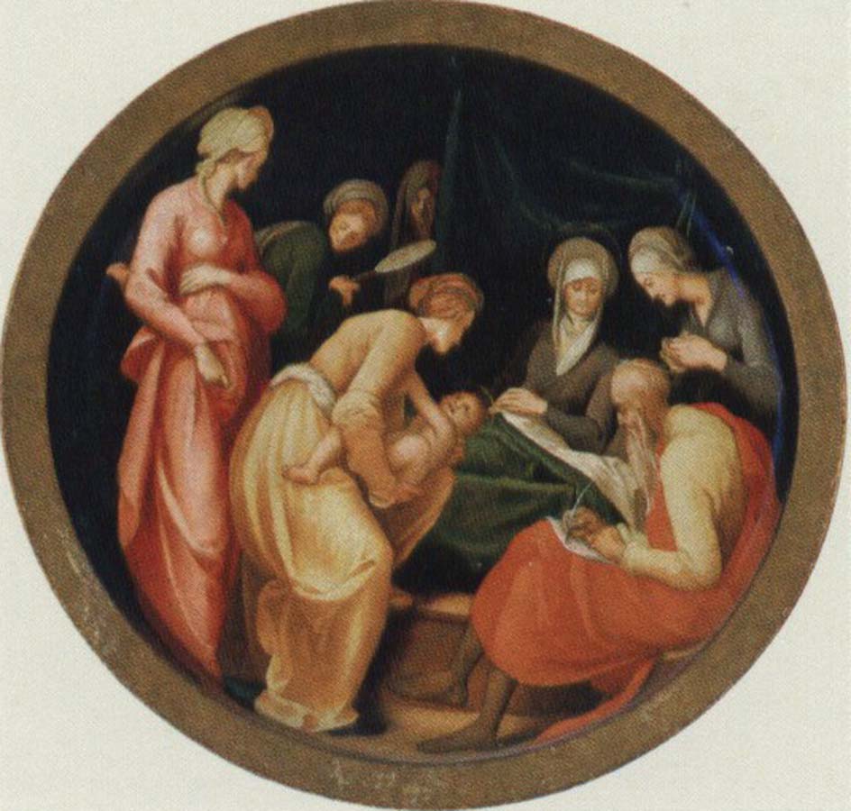 Jacopo Pontormo The birth of the Baptist
